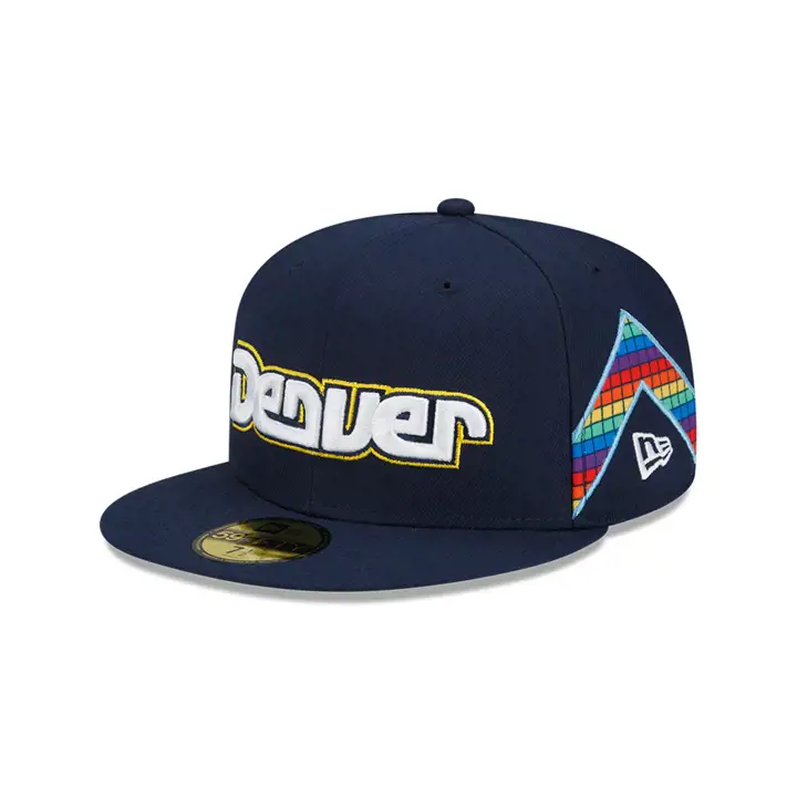 DENVER NUGGETS NBA City Edition 2021 59FIFTY BLEU