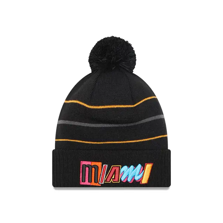 Miami Heat NBA City Edition 2021 Tricot Noir