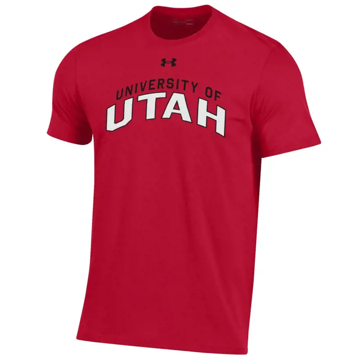 T-shirt en coton de performance NCAA Utah Utes rouge