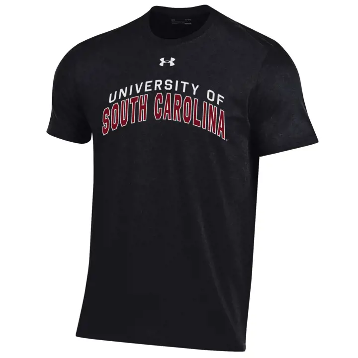 T-shirt en coton South Carolina Gamecocks NCAA Performance noir