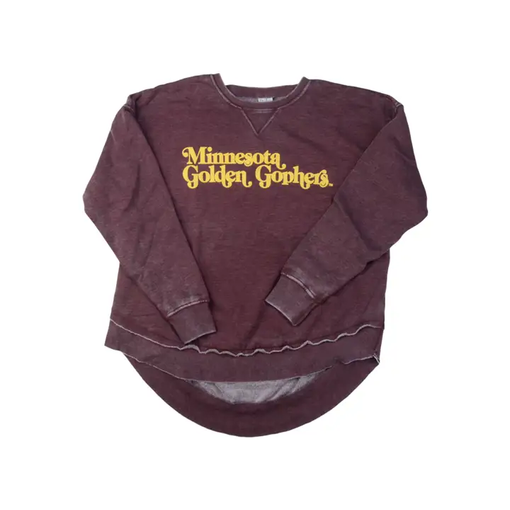 Sweat-shirt Femme Campus NCAA Golden Gophers du Minnesota