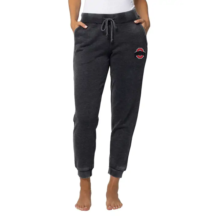 Pantalon de jogging Campus Ohio State Buckeyes NCAA pour femme, couleur anthracite