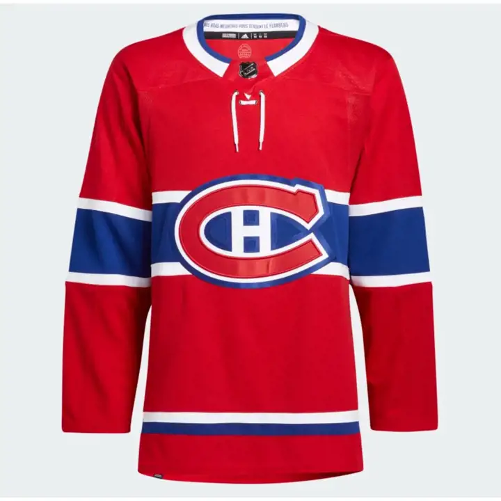 CANADIENS NHL Maillot Authentique Équipe ADI Primegreen rouge