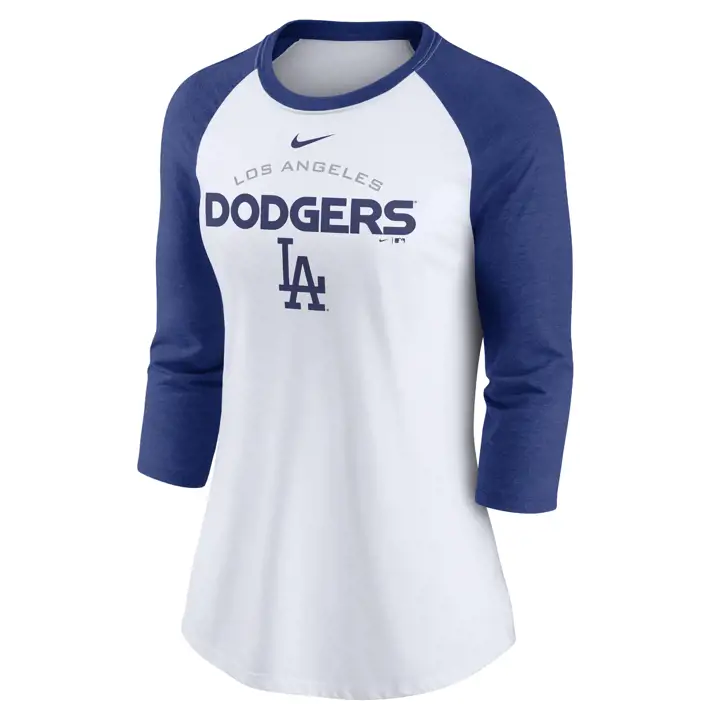 LOS ANGELES DODGERS MLB T-shirt Arch TriBlend Moderne Femme