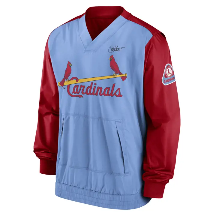 St.Louis Cardinals MLB Nike Cooperstown Pull Rouge
