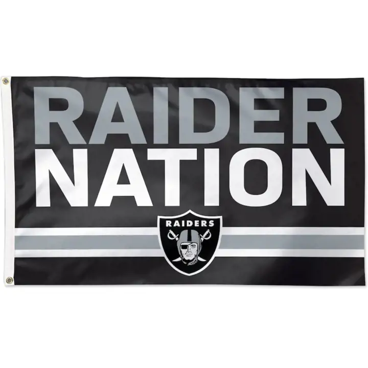 Drapeau de luxe Las Vegas Raiders 3x5 ast