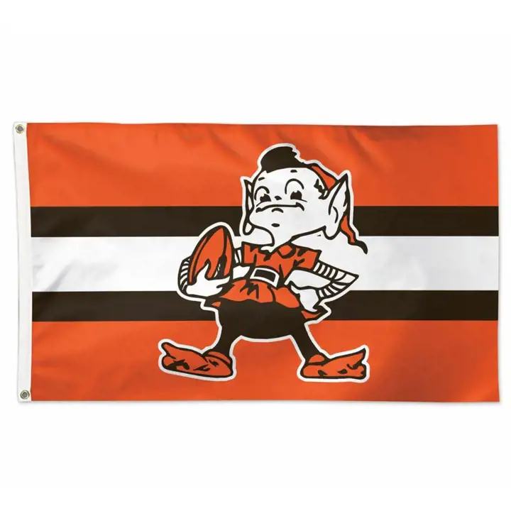 Drapeau Cleveland Browns Deluxe 3x5 ast