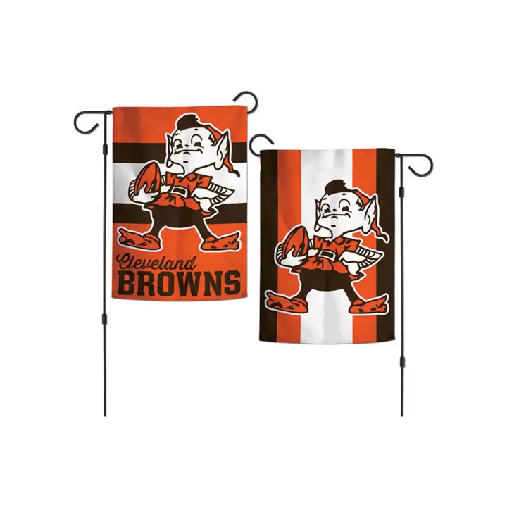 Drapeau de jardin des Browns de Cleveland ast