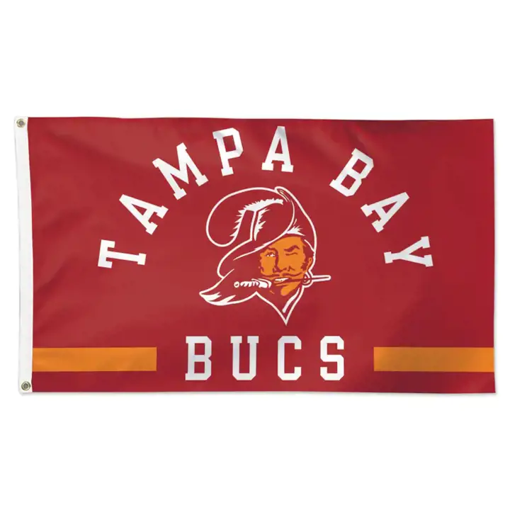 Drapeau de luxe 3x5 des Buccaneers de Tampa Bay