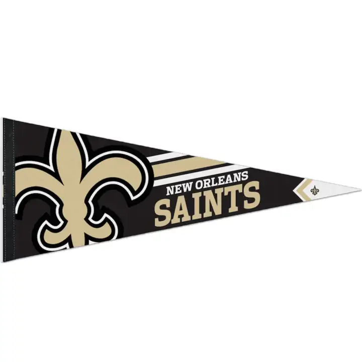 "Fanion de qualité supérieure New Orleans Saints 12"x30" ast"