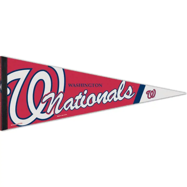 "Washington Nationals Fanion Premium 12"x30" ast"