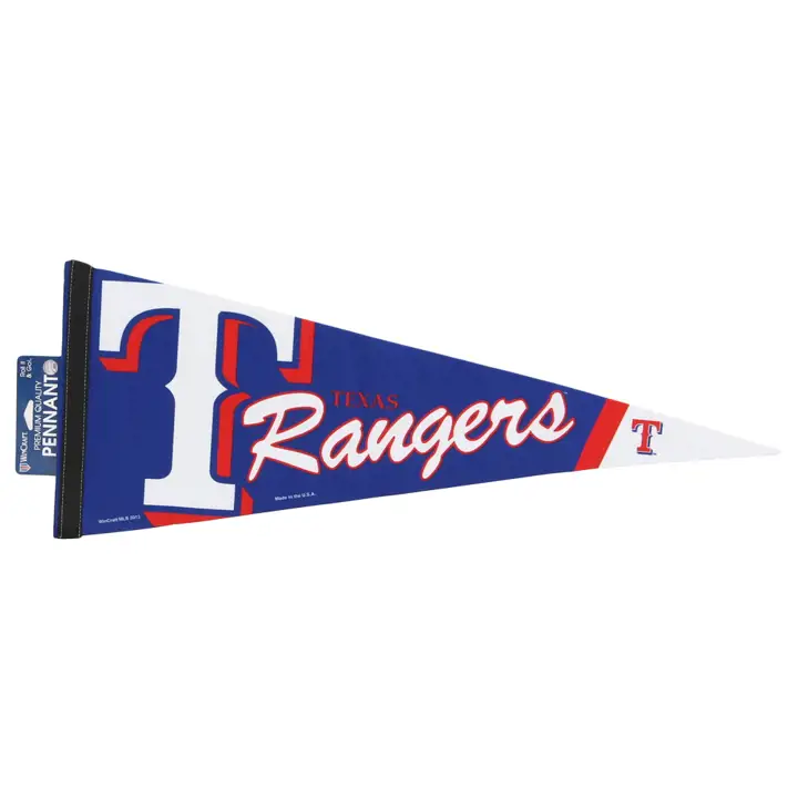 "Fanion Texas Rangers de première qualité 30x75 cm"