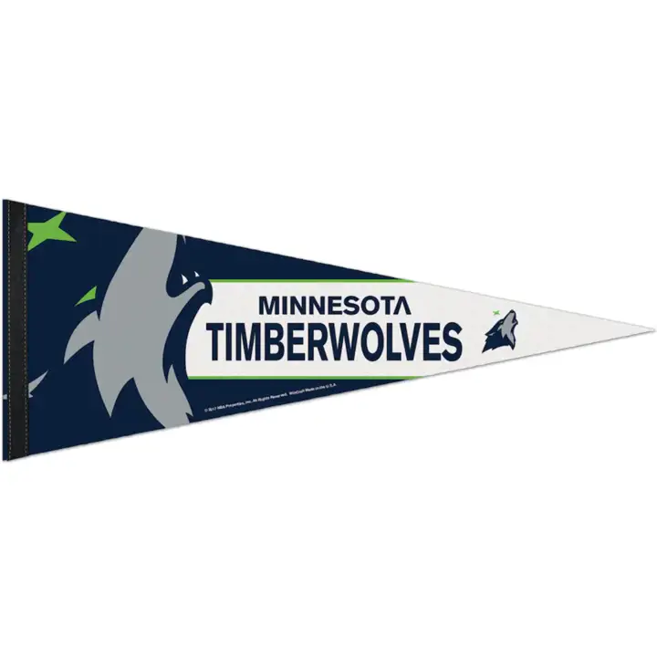 "Fanion Premium Minnesota Timberwolves 12"x30" ast"