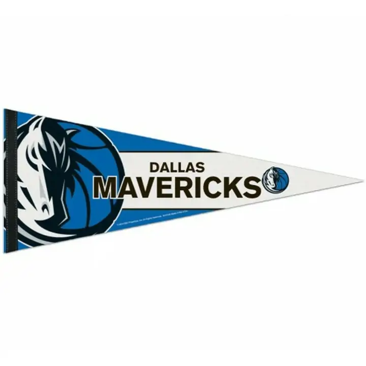 "Fanion de qualité supérieure Dallas Mavericks 12"x30" ast"