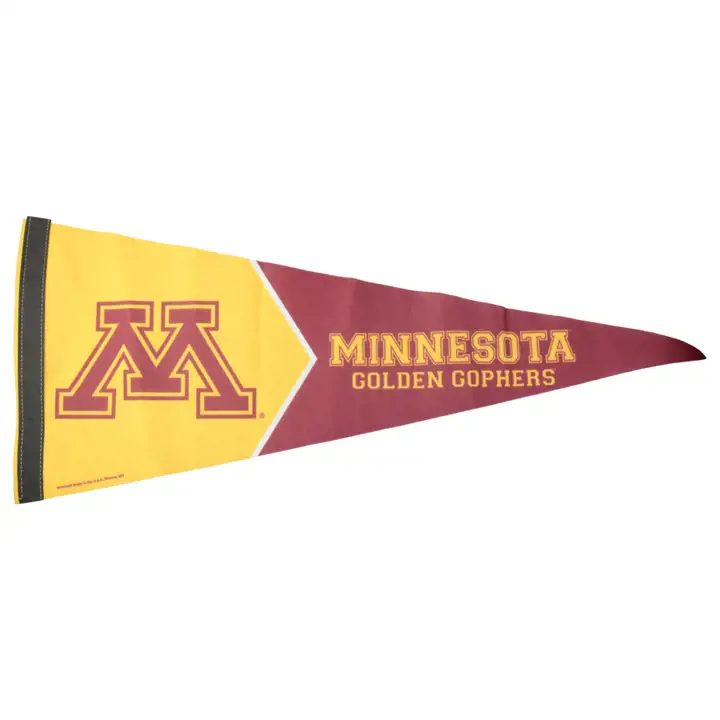 "Fanion haut de gamme Minnesota Golden Gophers 12"x30" ast"