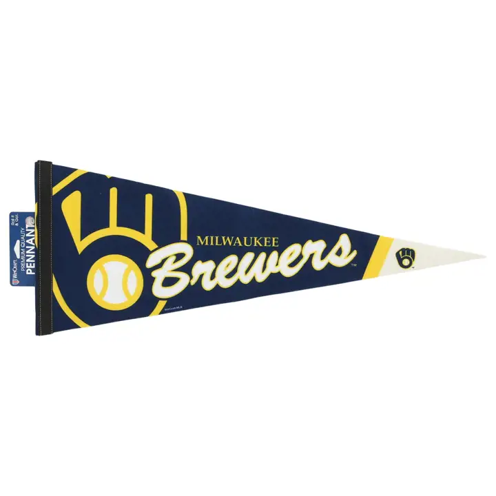 "Milwaukee Brewers 12"x30" Fanion de qualité supérieure ast"