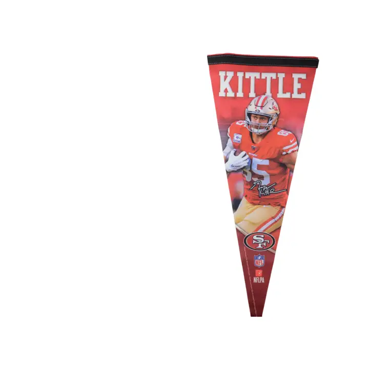 "Fanion Premium San Francisco 49ers 12\"x30\" - Joueur ass."