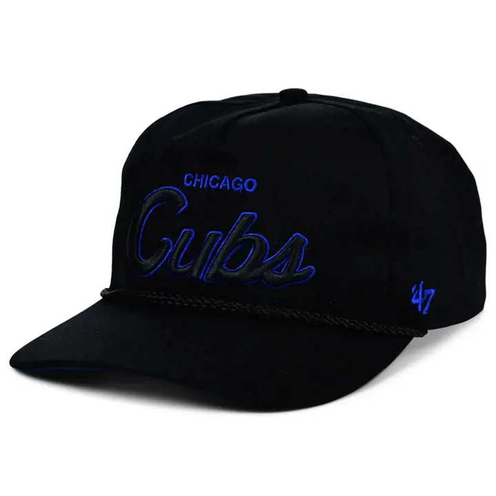 CHICAGO CUBS MLB Casquette '47 Hitch Crosstown Script NOIR