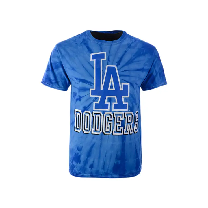 T-shirt teint Los Angeles Dodgers MLB BLUE/BLUE