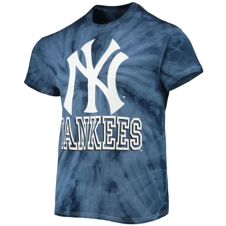 T-shirt de baseball MLB New York Yankees Fashion Dye BLEU MARINE/BLEU MARINE