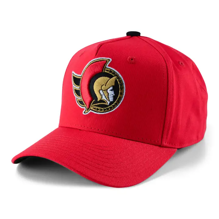 Casquette réglable noire NHL Yth Core des Sénateurs d'Ottawa