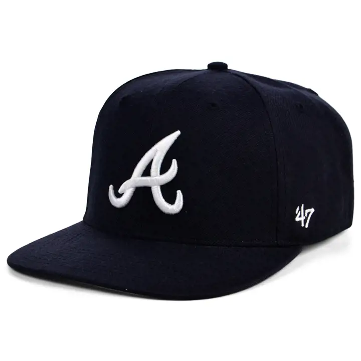 Atlanta Braves MLB Casquette Captain Marine