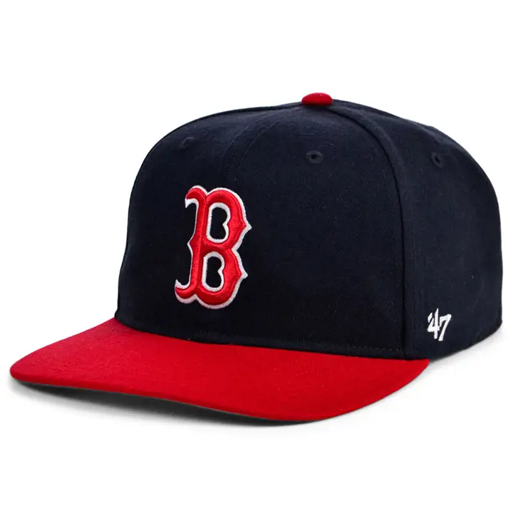 Casquette Boston Red Sox MLB Sure Shot Captain bleu marine/rouge