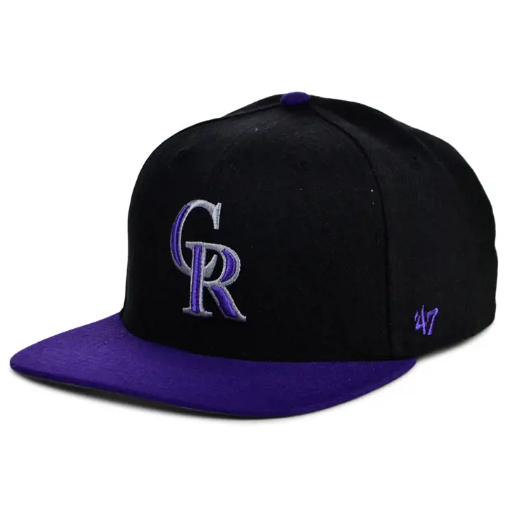 Colorado Rockies MLB Sure Shot Captain blk/pur