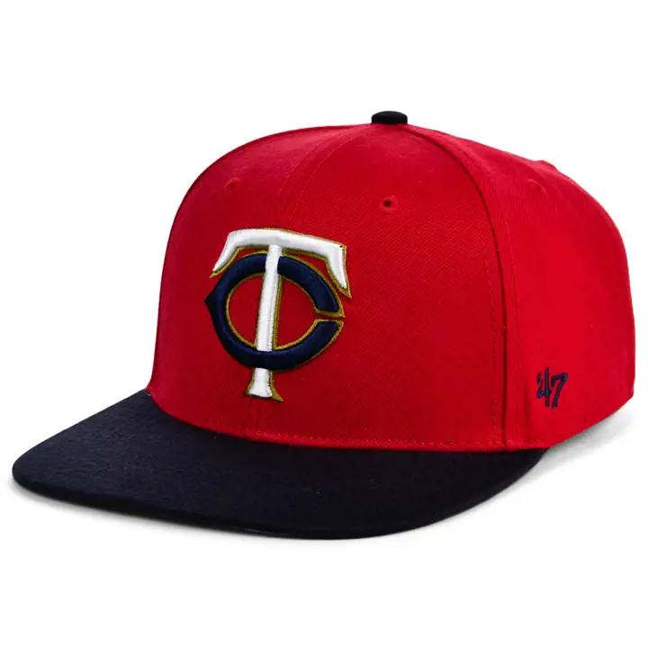 Minnesota Twins MLB Casquette Captain rouge/marine