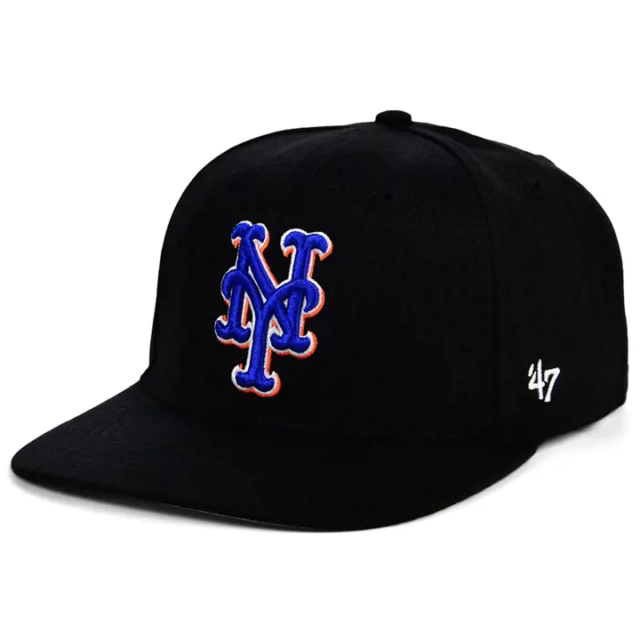 New York Mets MLB Casquette Cap Sure Shot noire