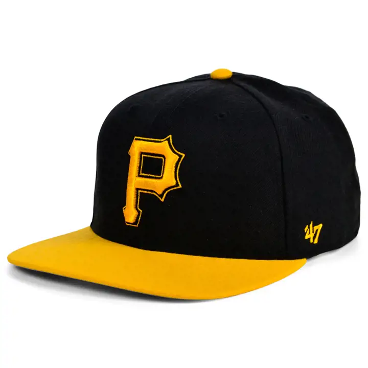Casquette Pittsburgh Pirates MLB Sure Shot Captain noire/grise
