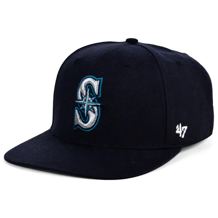 Seattle Mariners MLB Casquette de capitaine Sure Shot marine
