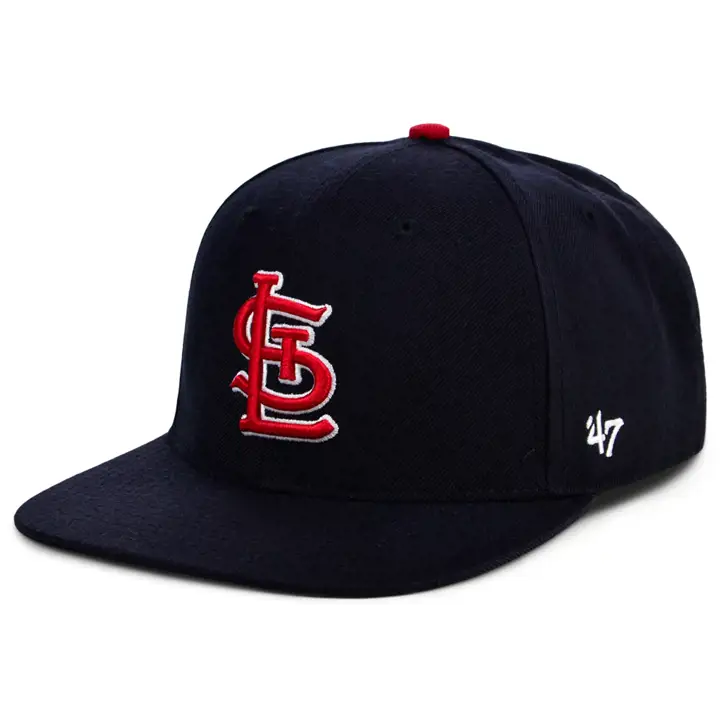 Casquette ajustée MLB Sure Shot Captain des Cardinals de St. Louis, marine