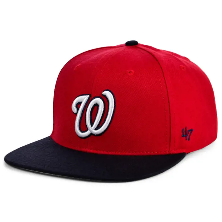 Washington Nationals MLB Casquette Sure Shot Captain rouge/marine