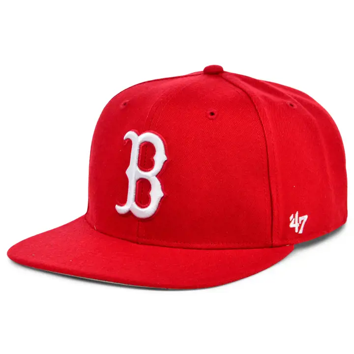 Casquette Boston Red Sox MLB '47 No Shot Captain ROUGE/BLANC
