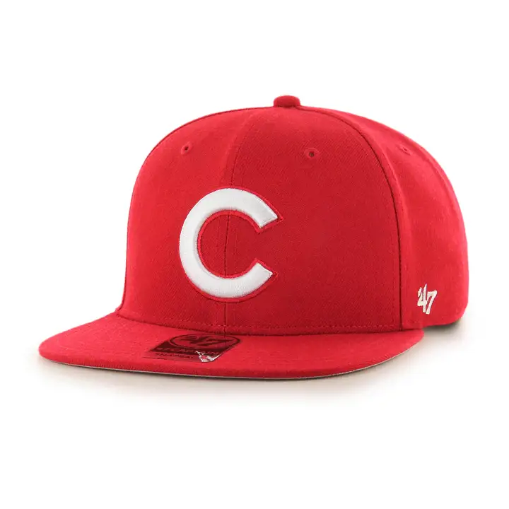 Casquette MLB '47 "No Shot Captain" des Cubs de Chicago ROUGE/BLANC