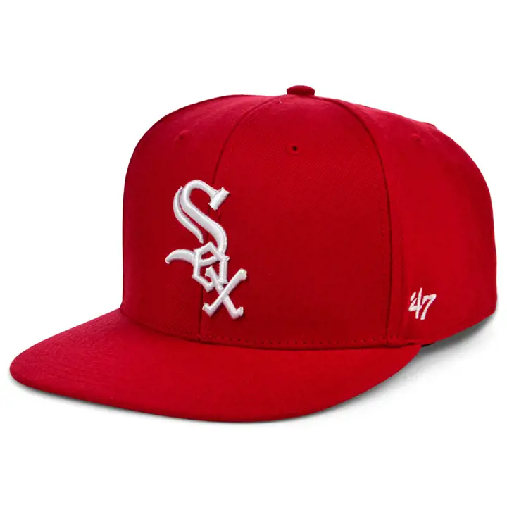 Chicago White Sox MLB Casquette '47 No Shot Rouge/Blanc