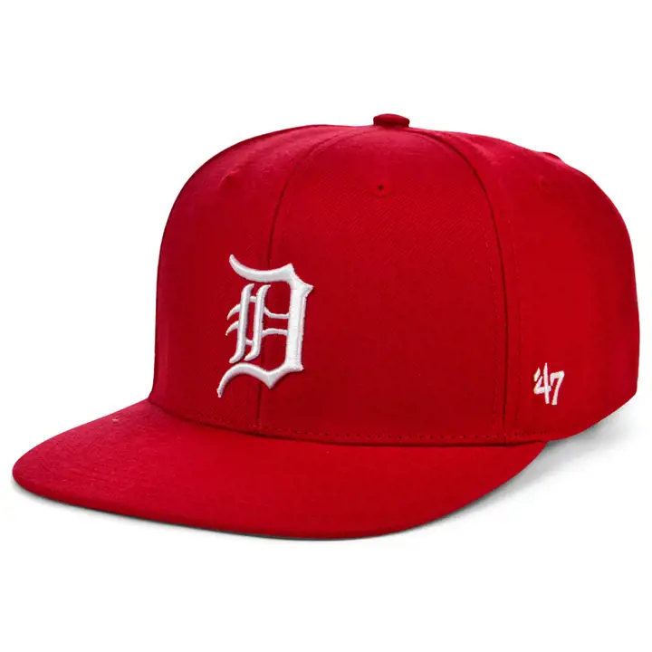 Casquette Detroit Tigers MLB '47 No Shot Captain ROUGE/BLANC