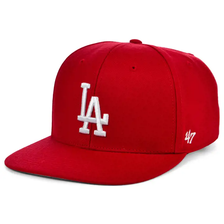 Los Angeles Dodgers MLB '47 No Shot Captain ROUGE/BLANC