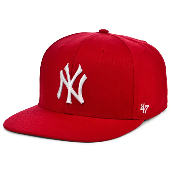 Casquette New York Yankees MLB '47 No Shot Captain ROUGE/BLANC