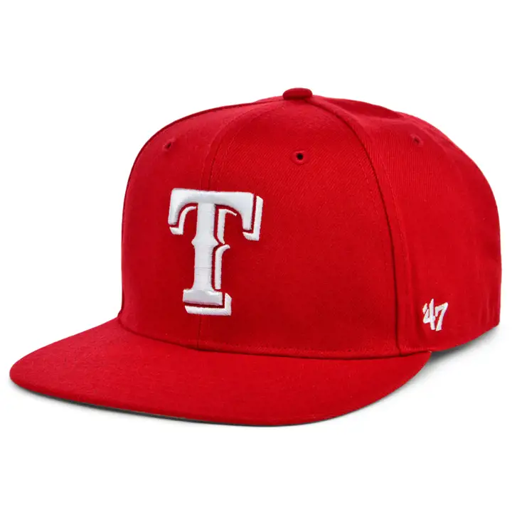 Casquette Texas Rangers MLB '47 No Shot Captain ROUGE/BLANC