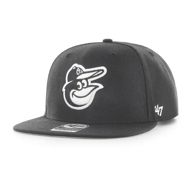 BALTIMORE ORIOLES MLB '47 No Shot Captain NOIR/BLANC