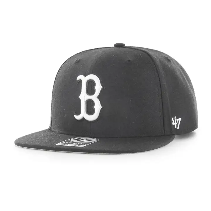 BOSTON RED SOX MLB Casquette '47 No Shot Captain N/B