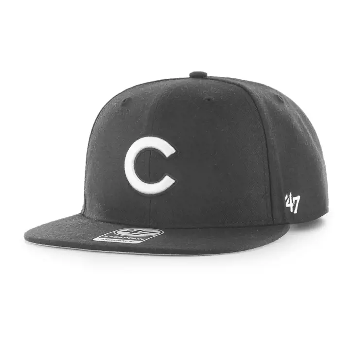 Casquette MLB '47 CHICAGO CUBS No Shot Captain NOIR/BLANC