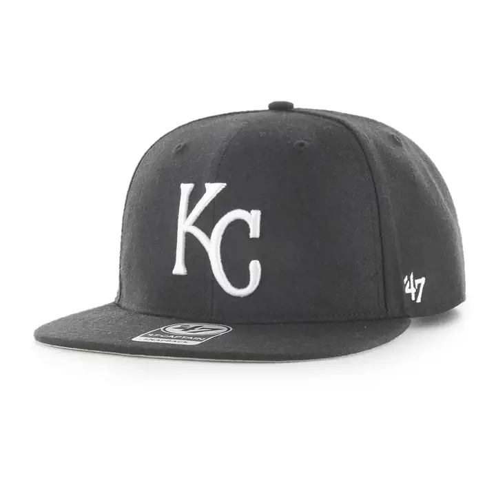 KANSAS CITY ROYALS MLB '47 No Shot Captain NOIR/BLANC