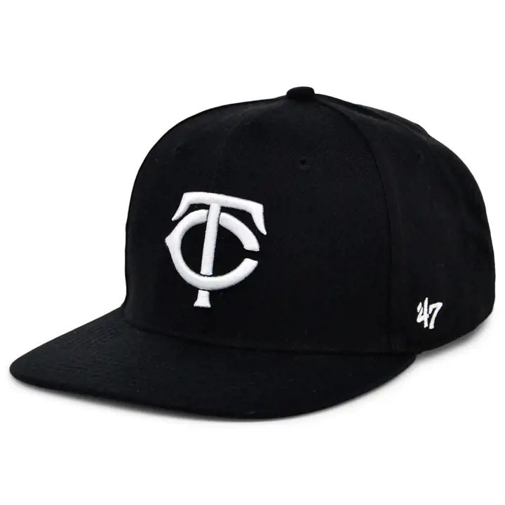 Casquette Captain MLB '47 Minnesota Twins No Shot BLK/WHT