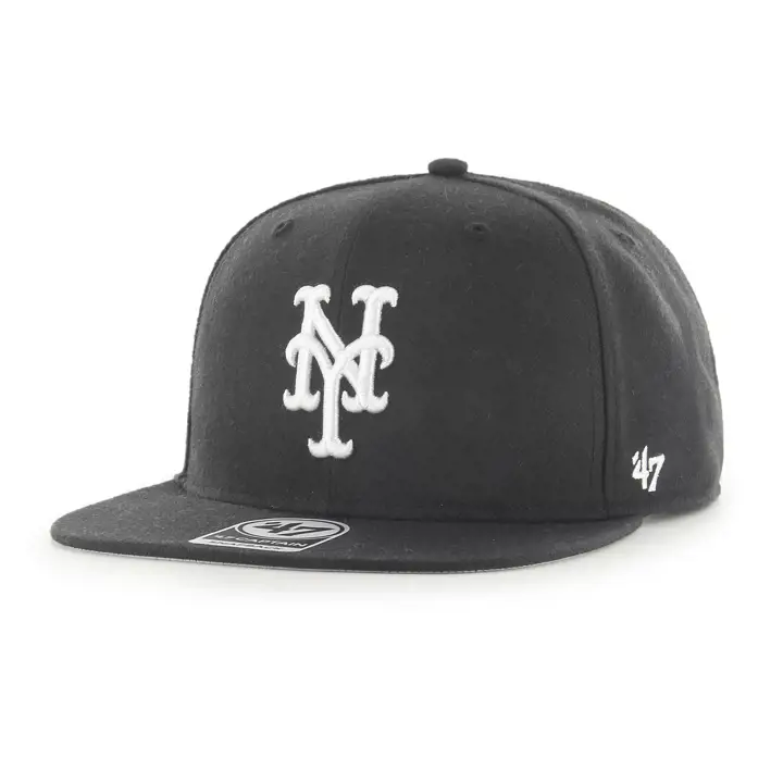 NEW YORK METS MLB '47 No Shot Captain NOIR/BLANC