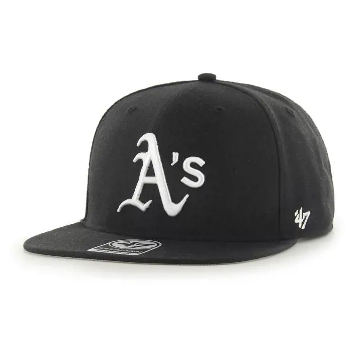 Casquette OAKLAND ATHLETICS MLB '47 No Shot Captain Noire/Blanche