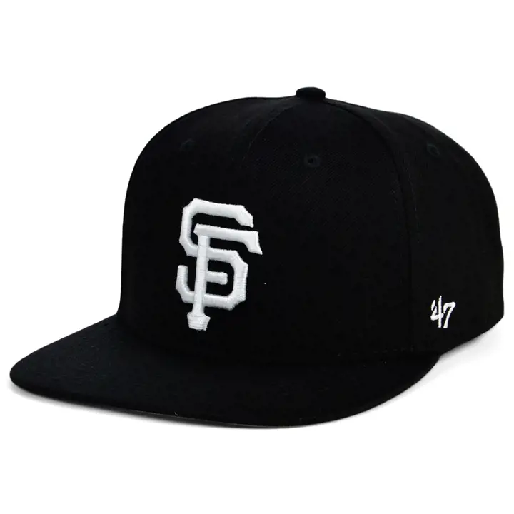 SAN FRANCISCO GIANTS MLB '47 Casquette Captain No Shot NOIR/BLANC
