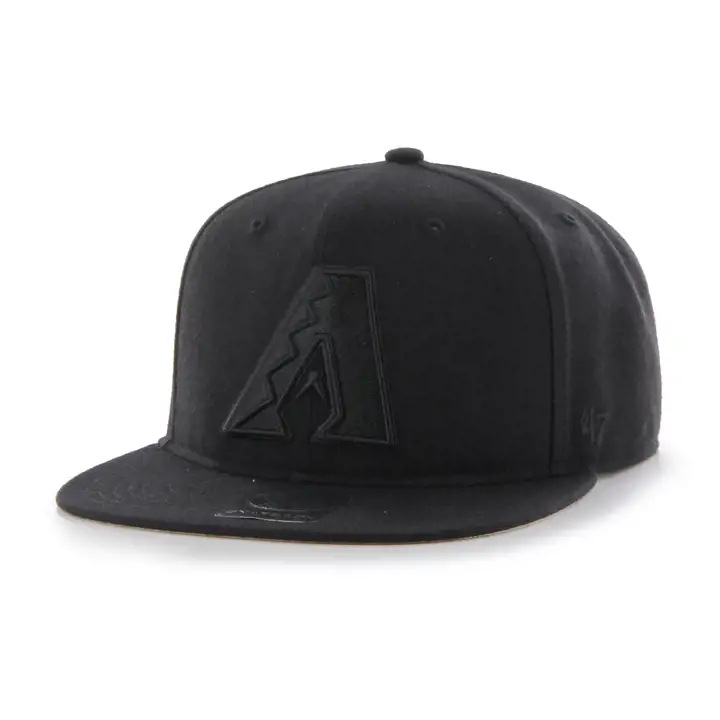 Casquette ARIZONA DIAMONDBACKS MLB '47 No Shot Captain NOIR/NOIR